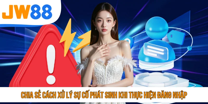 Chia sẻ cách xử lý sự cố phát sinh khi thực hiện đăng nhập